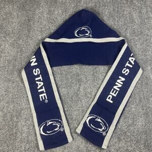Penn State College Hat Scarf Pockets Winter